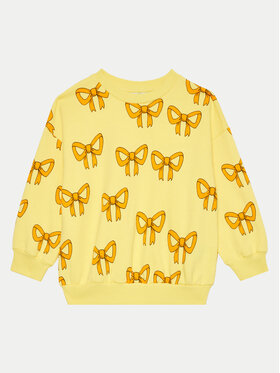MINI RODINI Mini Rodini Felpa Bow 2472014923 Giallo Regular Fit