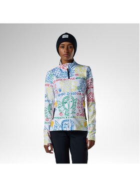 Rossignol Rossignol Polar W Jcc Fleece Jacket Kolorowy Slim Fit