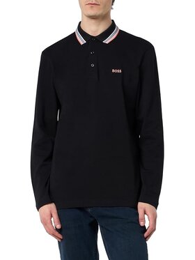BOSS Boss Longsleeve 50506191-002 Czarny Regular Fit