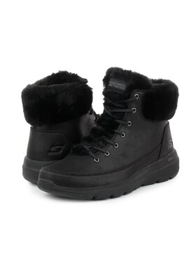 Skechers Skechers Botki GLACIAL ULTRA WONDERLAND Czarny