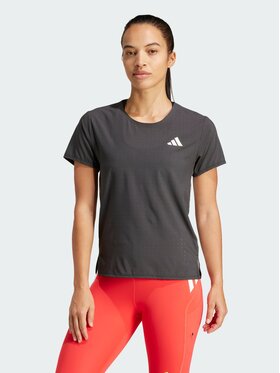 adidas adidas Koszulka techniczna Adizero Running Tee Czarny Slim Fit