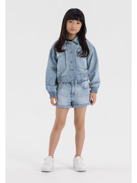 minoti minoti Szorty jeansowe 22short42 Niebieski Regular Fit