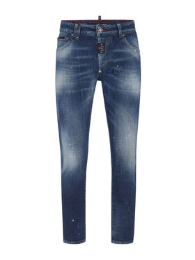 PHILIPP PLEIN PHILIPP PLEIN Jeansy 11455 Světle modrá Skinny Fit