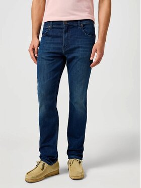 Wrangler Wrangler Jeansy GREENSBORO Niebieski Straight Fit