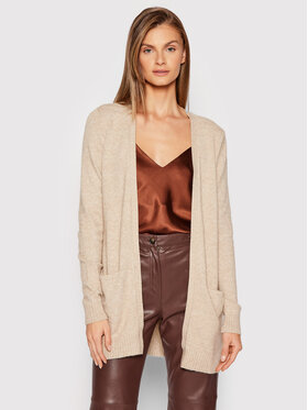 Vila Vila Strickjacke Ril 14044041 Beige Regular Fit