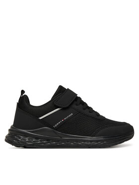 Tommy Hilfiger Tommy Hilfiger Сникърси T3X9-34115-1845 S Черен