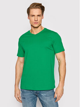 United Colors Of Benetton United Colors Of Benetton T-shirt 3U53J4231 Zelena Regular Fit