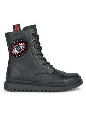 Geox Geox Stivaletti J Gillyjaw Girl J267XA 000BC C0260 S Nero