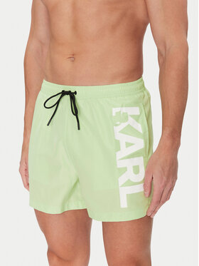 KARL LAGERFELD KARL LAGERFELD Badeshorts A1M46013 Grün Regular Fit