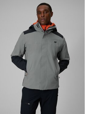 4F 4F Kurtka outdoor 4FRSS26TTJAM1269-24S Szary Regular Fit