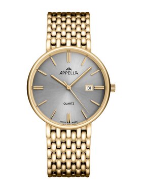 Appella Appella Zegarek L12007.1117Q Złoty