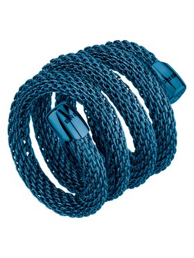 Breil Breil Anello NEW SNAKE Blu