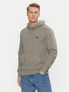 Calvin Klein Jeans Calvin Klein Jeans Sweatshirt Woven Label Hoodie J30J327113 Grün Regular Fit
