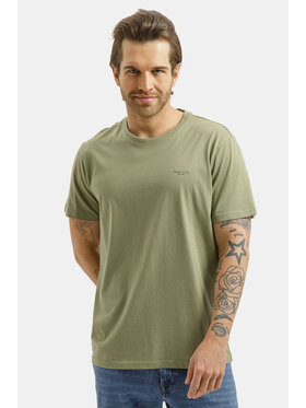 Cross Jeans Cross Jeans T-Shirt 16156-003 Khaki Regular Fit
