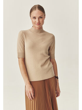 TATUUM Tatuum Sweter LU Beżowy Fitted Fit