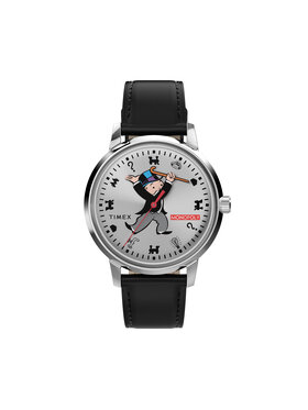 Timex Timex Ročna ura Lab Collab Automatic TW2Y46900 Črna