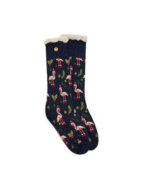 Cabaïa Cabaïa Чорапи дълги дамски Noel Tropical SOKFW2122 Тъмносин