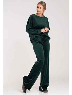 FIGL FIGL Tepláková souprava M1100 Zelená Regular Fit
