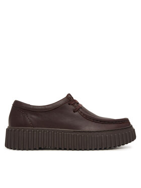 Clarks Clarks Półbuty Torhill Bee 26327768 Brązowy ciemny