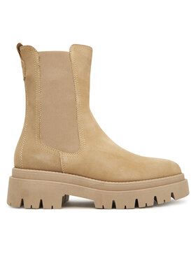 Tamaris Tamaris Kotníková obuv s elastickým prvkem 1-25992-41 Béžová