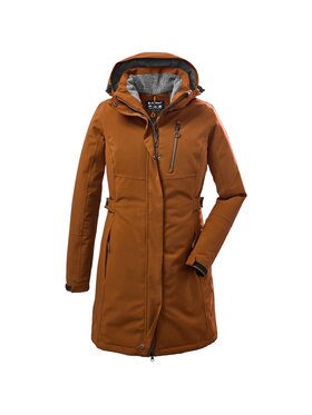 KILLTEC KILLTEC Parka 37726/253 Brązowy Regular Fit