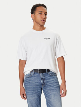 Calvin Klein Jeans Calvin Klein Jeans Póló LV04RD825G Fehér Regular Fit