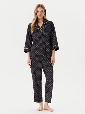 United Colors Of Benetton United Colors Of Benetton Піжама 4T3U3P00R Чорний Relaxed Fit