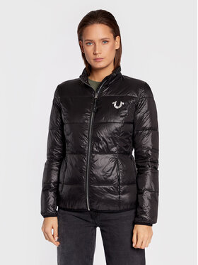True Religion True Religion Pehelykabát 205661 Fekete Slim Fit