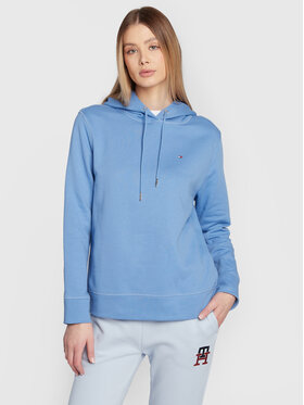 Tommy Hilfiger Tommy Hilfiger Bluza WW0WW32206 Niebieski Regular Fit