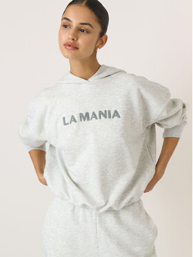La Mania La Mania Mikina NESSA Šedá Classic Fit