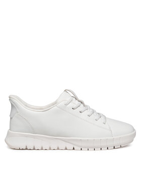 Geox Geox Sneakersy D Flextride Plus D567SA 09B15 C1000 Biały