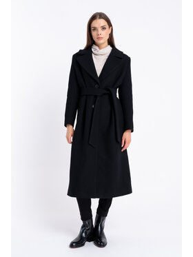 CLICK CLICK Płaszcz zimowy 70-0018 Czarny Comfortable Fit