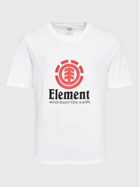 Element Element Marškinėliai Vertical ELYZT00152 Balta Regular Fit