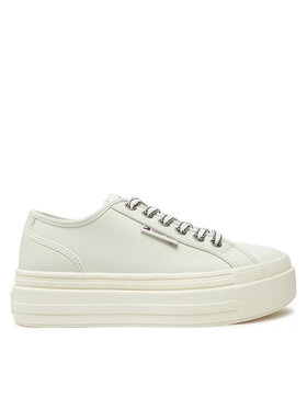Tommy Jeans Tommy Jeans Sportbačiai Foxing EN0EN02714 Écru