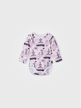 Reima Reima Body dziecięce MOOMIN Charmerande 5200071A Różowy Regular Fit