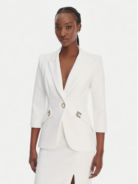 Elisabetta Franchi Elisabetta Franchi Sakko GI-215-61E2-V590 Weiß Regular Fit