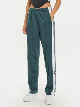 adidas adidas Долнище анцуг Adibreak IZ2761 Зелен Loose Fit