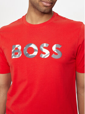 Boss Majica Thompson 15 50513382 Rdeča Regular Fit