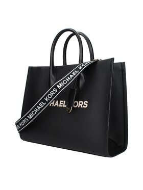 Michael Kors Michael Kors Torebka Black Leather Hand Czarny