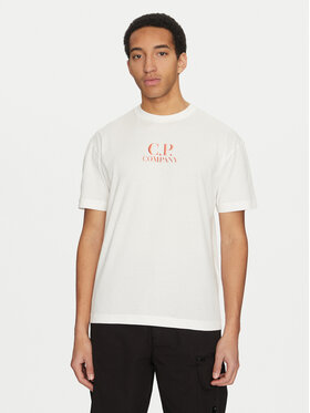 C.P. Company C.P. Company T-Shirt 18CMTS141A005100W Λευκό Regular Fit