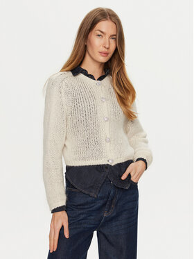 ViCOLO ViCOLO Kardigāns 33013S Écru Regular Fit