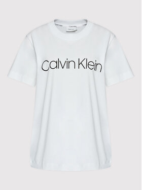 Calvin Klein Curve Calvin Klein Curve Majica K20K203633 Bela Regular Fit