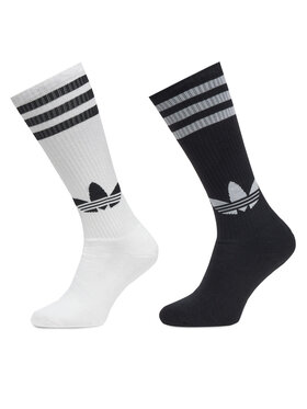 adidas adidas Комплект 2 чифта дълги чорапи мъжки Knee JC8878 Бял