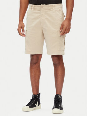Pepe Jeans Pepe Jeans Pantaloncini di tessuto Seasonal PM801179 Beige Regular Fit