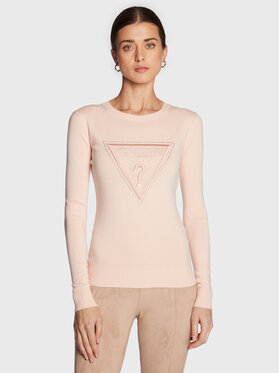 Guess Guess Pullover W3RR48 Z2NQ2 Rosa Slim Fit