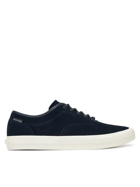 Tommy Hilfiger Tommy Hilfiger Гуменки Hi Vulc Low Oxford Suede FM0FM05401 Тъмносин