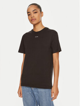 Calvin Klein Calvin Klein T-Shirt Nano Logo K20K207519 Μαύρο Regular Fit