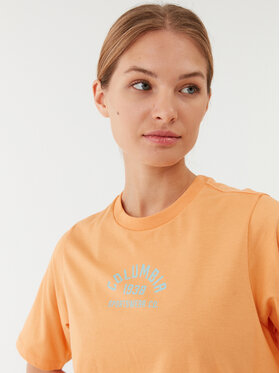 Columbia Športna Majica North Cascades™ Relaxed Tee Oranžna Regular Fit