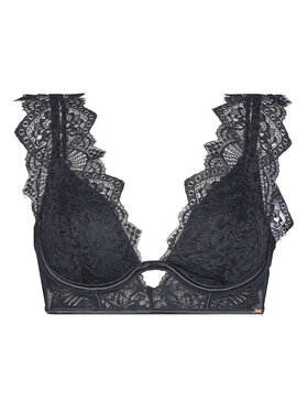 Hunkemöller Hunkemöller Krūšturis ar stīpiņu Zoe Up 303110 Melns