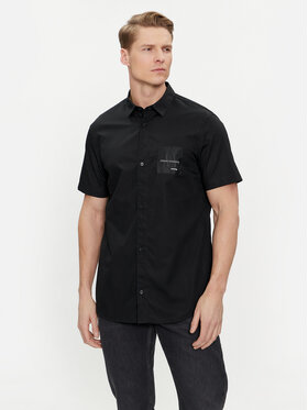 Armani Exchange Armani Exchange Koszula 3DZC27 ZNXLZ 1200 Czarny Slim Fit